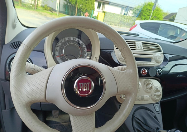 Fiat 500 cena 22900 przebieg: 122000, rok produkcji 2013 z Śrem małe 137